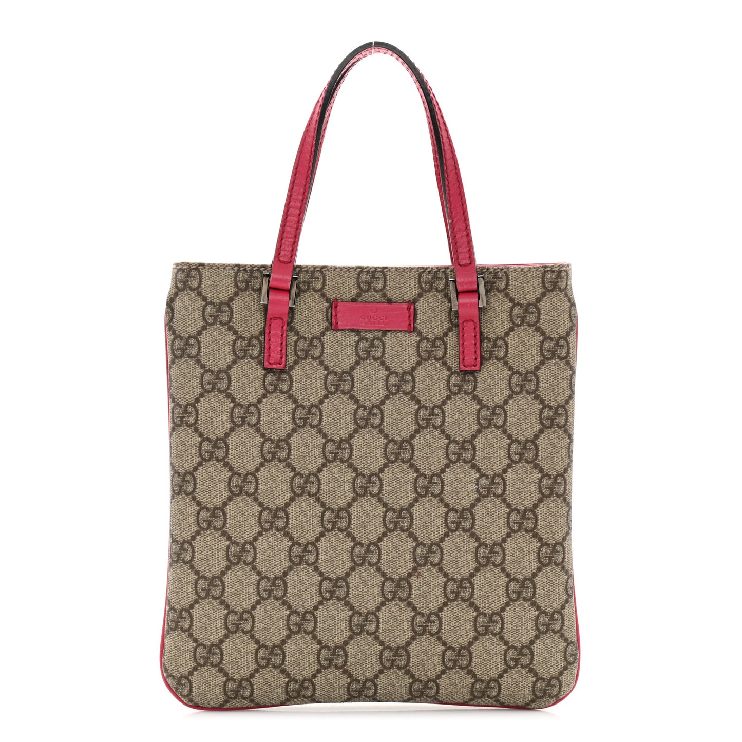 GG Supreme Monogram Mini Vertical Tote Pink