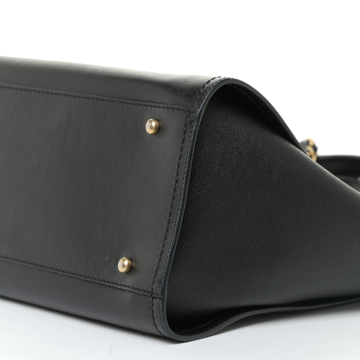 Chanel Caviar Small Studded Deauville Tote Black 10 of 17
