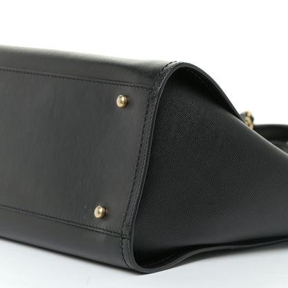 Chanel Caviar Small Studded Deauville Tote Black 10 of 17