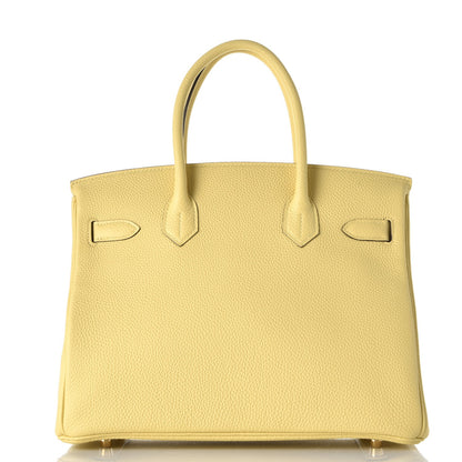 Hermes Togo Birkin 30 Jaune Poussin 4 of 36