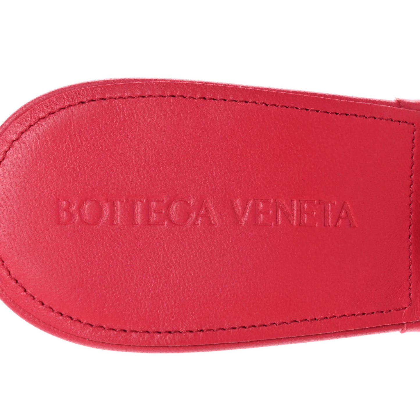 Nappa Quilted Rubber Lido Mule Sandals 37 Lollipop