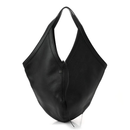 Mansur Gavriel Calfskin Soft M Hobo Black 1 of 10