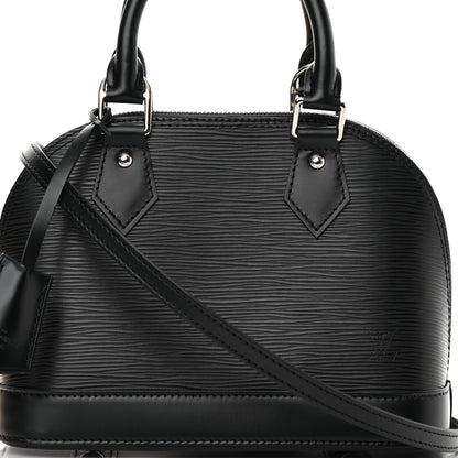 Louis Vuitton Epi Alma BB Black 8 of 11
