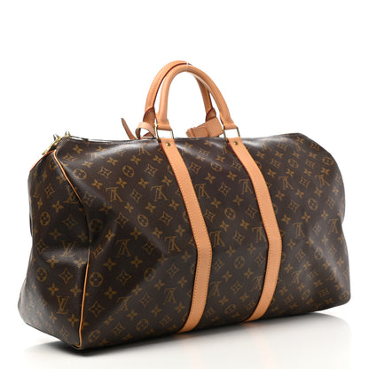 Louis Vuitton Monogram Keepall 50 3 of 12