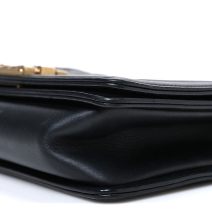 Chanel Lambskin Quilted Medium Boy Flap Black 10 of 12