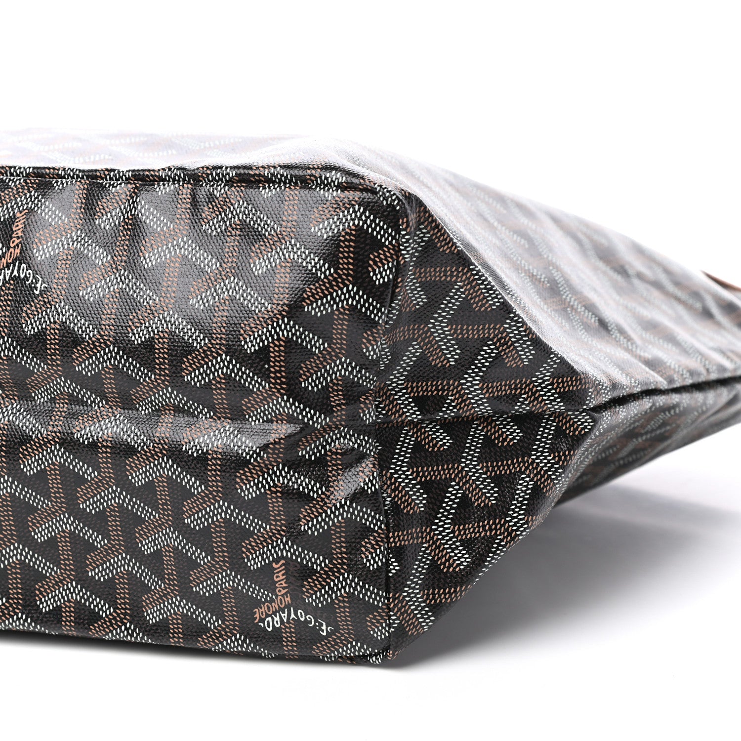 Goyard Goyardine Saint Louis PM Black Gold 9 of 9