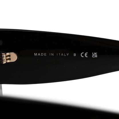 Chanel Acetate Rectangle Sunglasses 5435 Black 6 of 8