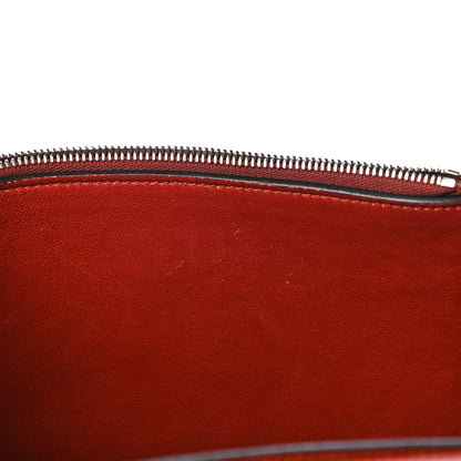 Celine Suede Calfskin Medium Frame Shoulder Bag Brick 12 of 14