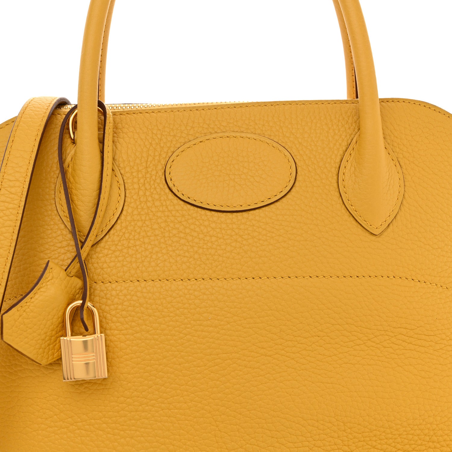 Hermes Taurillon Clemence Bolide 31 Jaune Ambre 8 of 10