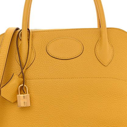 Hermes Taurillon Clemence Bolide 31 Jaune Ambre 8 of 10