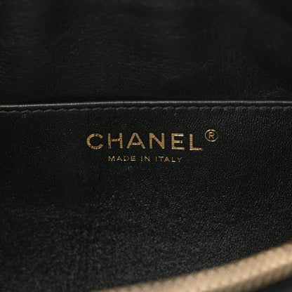 Chanel Lambskin Quilted Waist Bag Fanny Pack Black 6 of 10