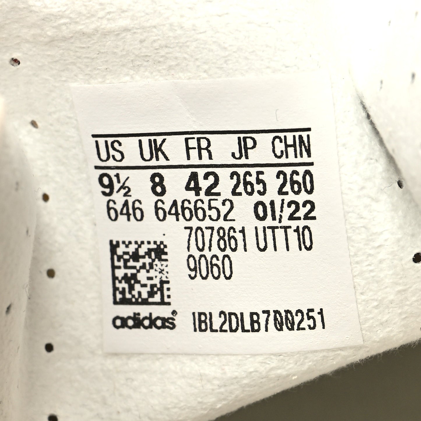 X ADIDAS Suede Madeira Demetra Womens Gazelle Sneakers 9.5 Mystic White Off White Blue Agata