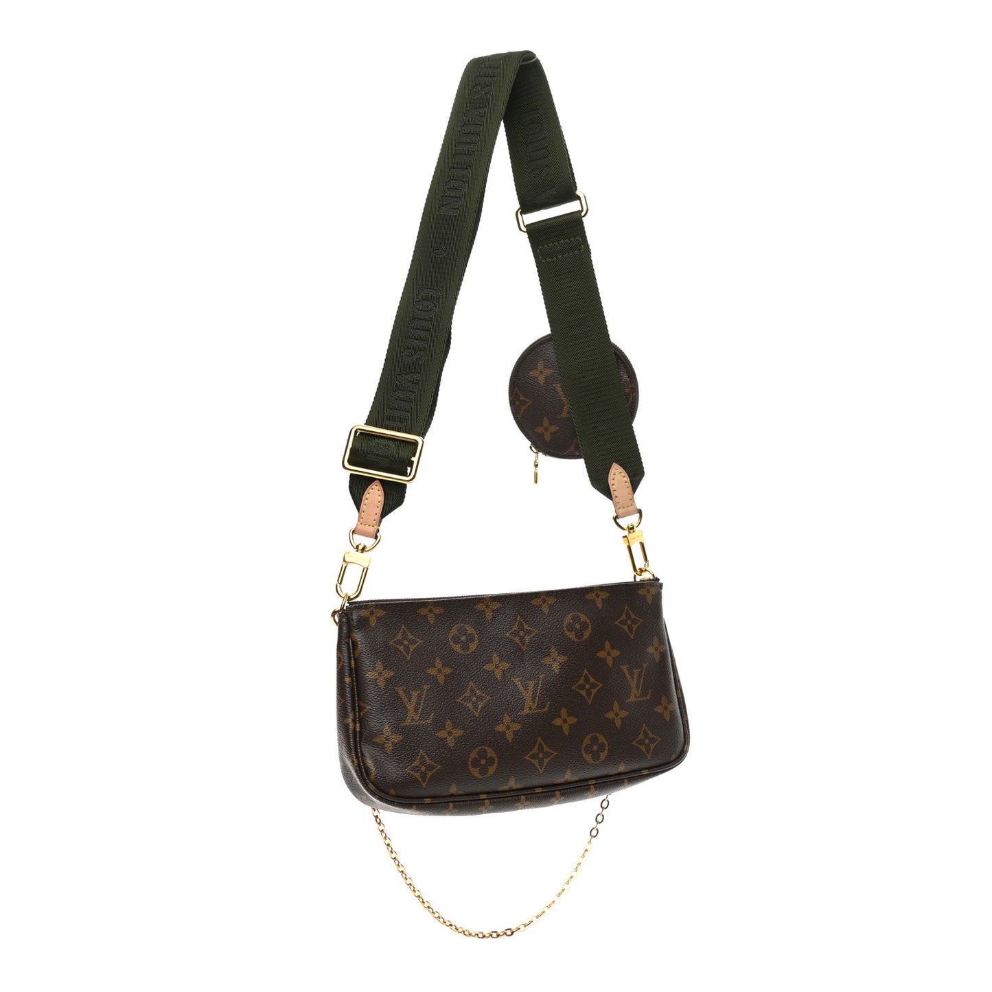 Monogram Multi Pochette Accessories Kaki