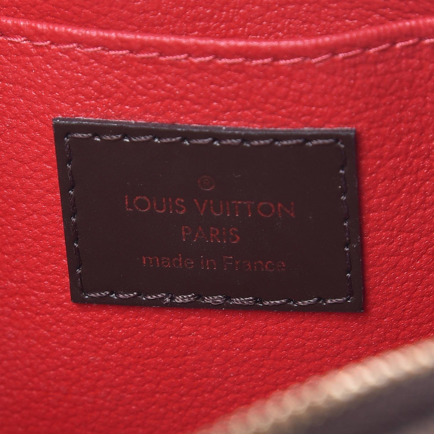 Louis Vuitton Damier Ebene Cosmetic Pouch 6 of 7