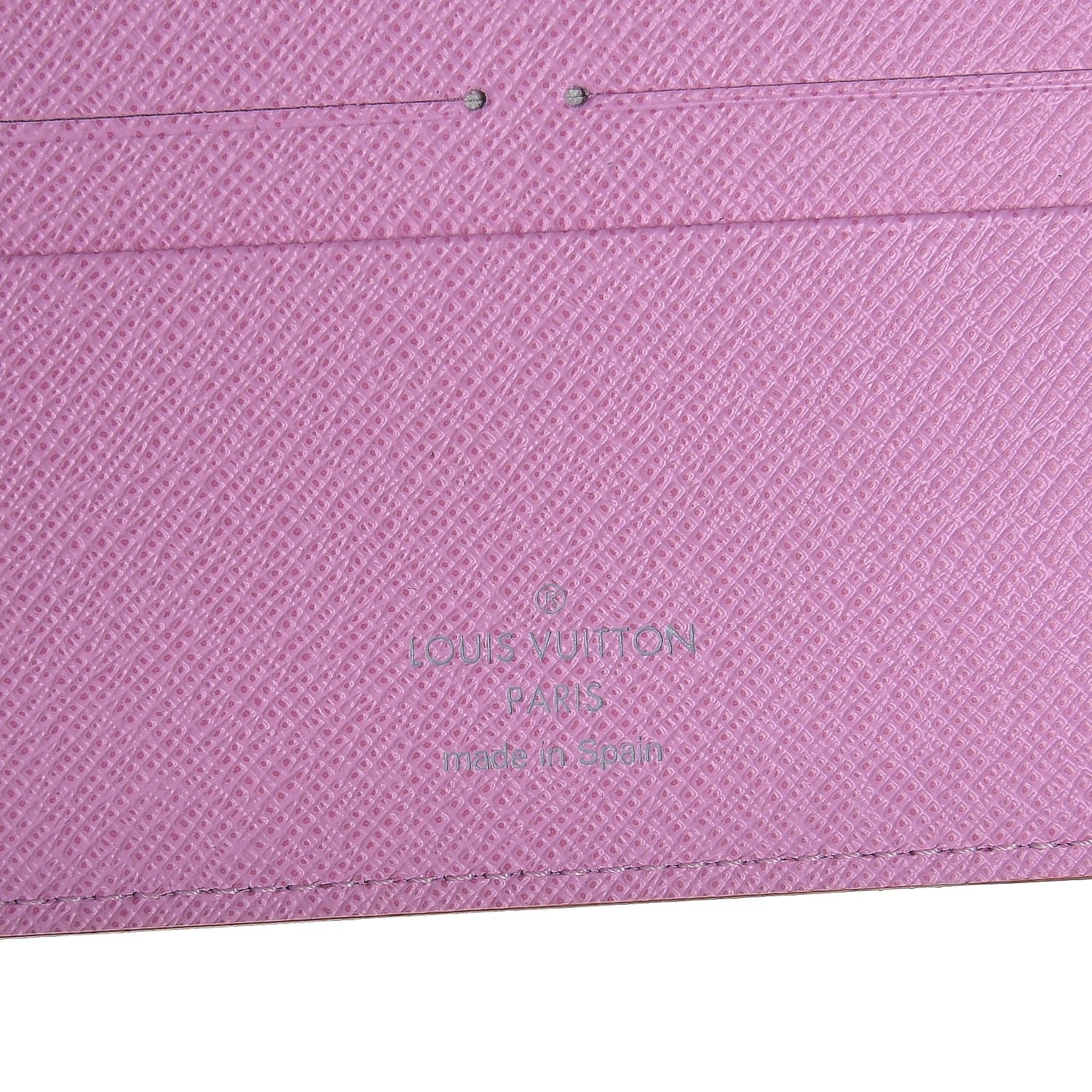 Louis Vuitton Monogram Multicolor Insolite Wallet White Litchi 6 of 7