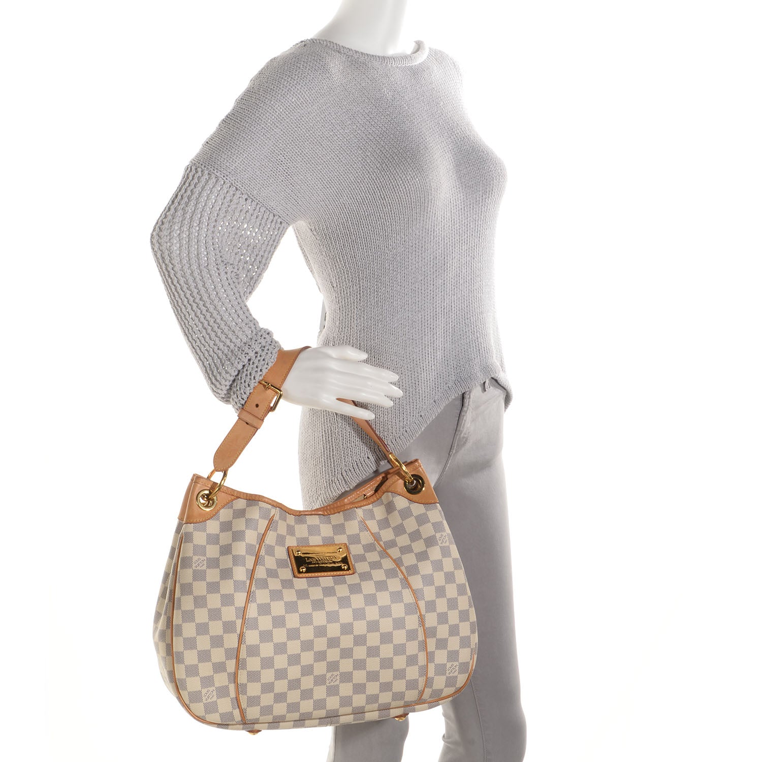 Louis Vuitton Damier Azur Galliera PM 2 of 7