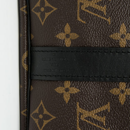 Louis Vuitton Monogram Macassar Keepall Bandouliere 45 6 of 7