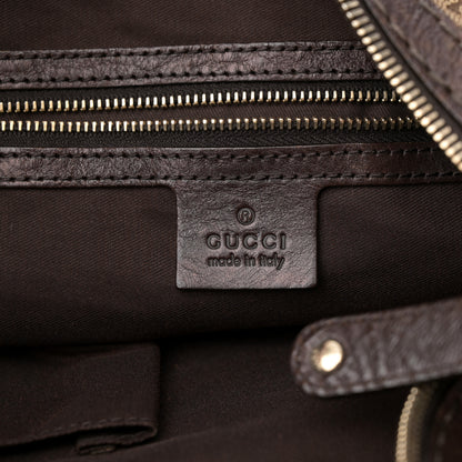 Gucci Monogram Medium Charlotte Hobo Brown 6 of 18