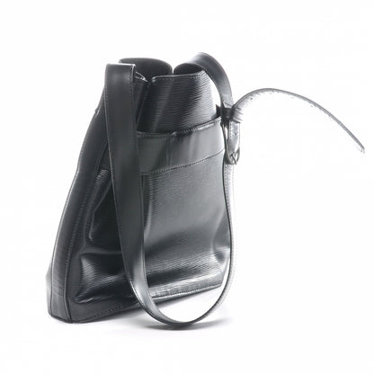 Louis Vuitton Epi Sac D'Epaule Shoulder Black 4 of 8