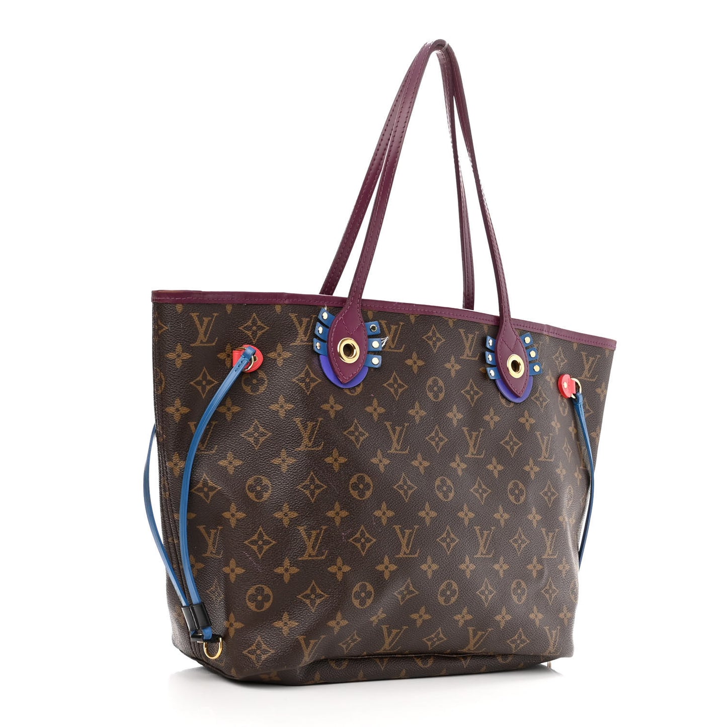 Monogram Totem Neverfull MM Magenta