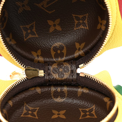 Louis Vuitton Monogram Calfskin Burger Pouch Charm Bag Charm 3 of 4