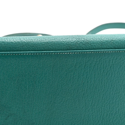 Hermes Chevre De Coromandel Kelly Retourne 28 Bleu Paon 14 of 20