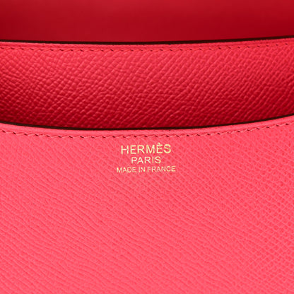 Hermes Epsom Constance 24 Rose Extreme 6 of 11