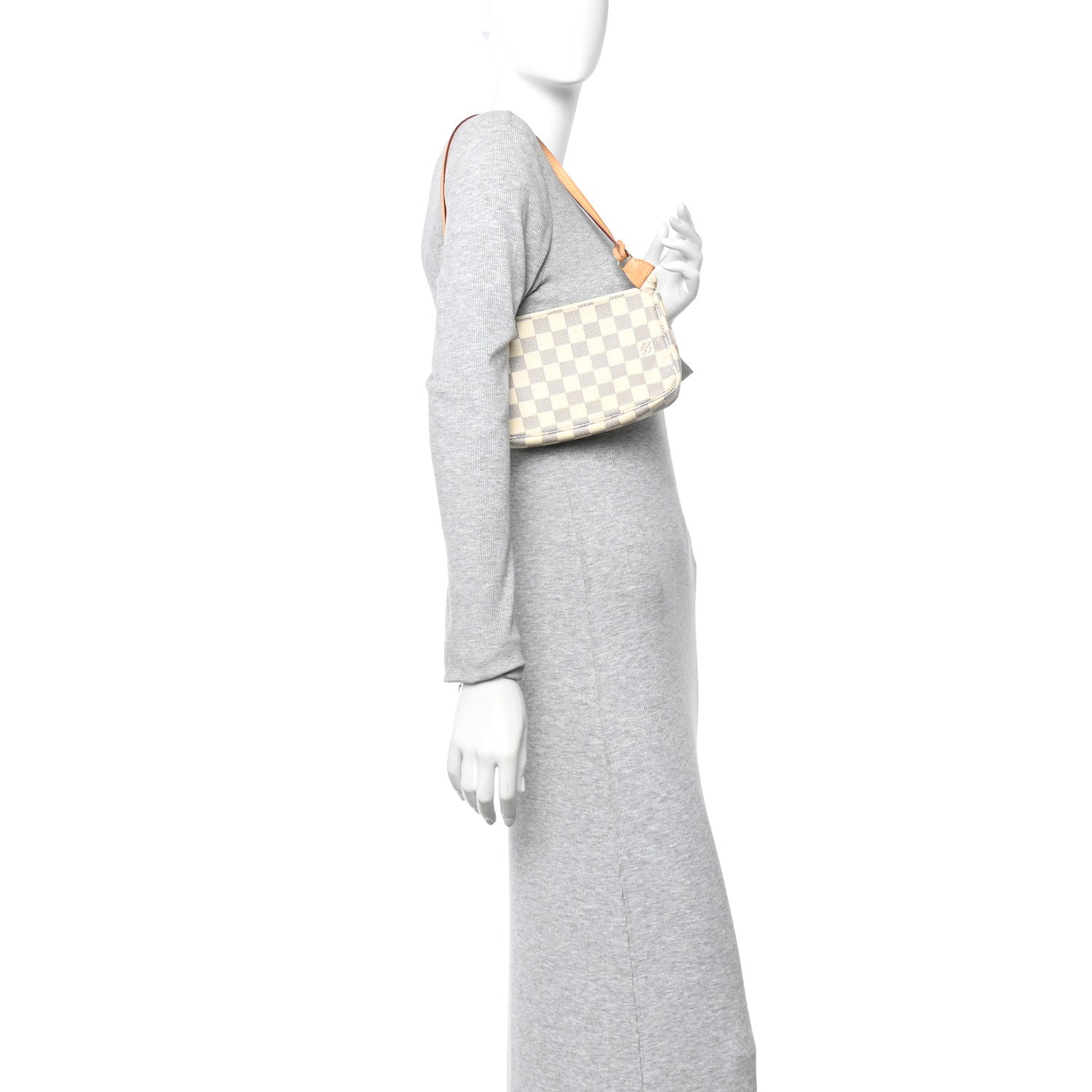 Louis Vuitton Damier Azur Pochette Accessories NM 2 of 10