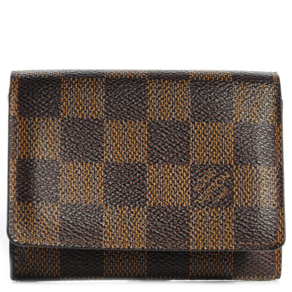 Louis Vuitton Damier Ebene Business Card Holder 1 of 8