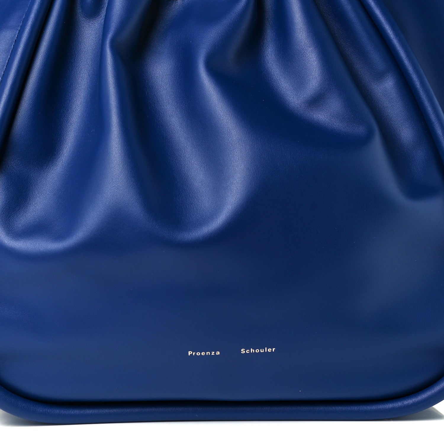 Proenza Schouler Calfskin XL Ruched Tote New Blue 10 of 12