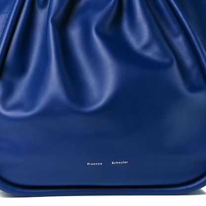 Proenza Schouler Calfskin XL Ruched Tote New Blue 10 of 12
