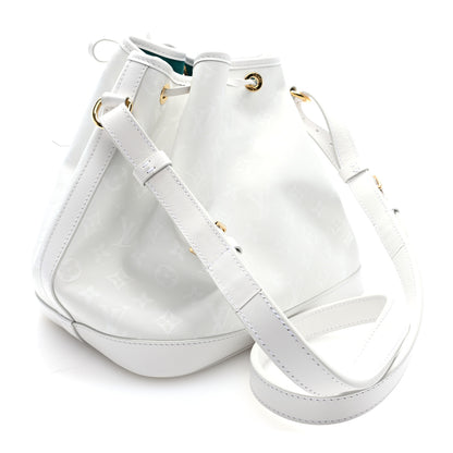 Louis Vuitton X SUN YITIAN Calfskin Monogram Petit Noe White 4 of 10