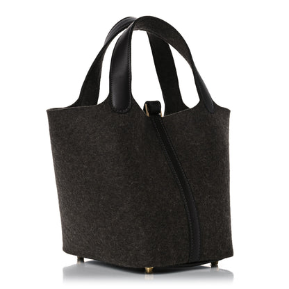 Hermes Feutre Swift Picotin Lock 18 PM Ebene 3 of 10