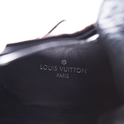 Louis Vuitton Patent Calfskin Monogram Star Trail Ankle Boots 39 Black 5 of 11