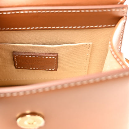 Jacquemus Smooth Calfskin Le Chiquito Boucle Moyen  Light Brown 5 of 9