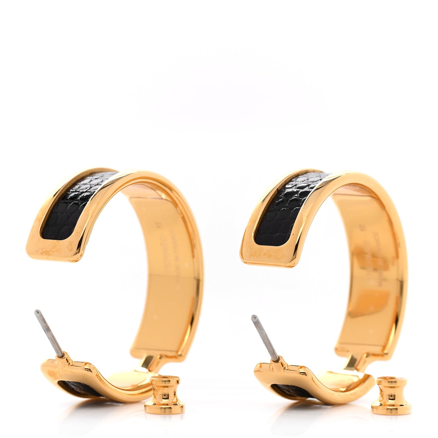 Lizard Olympe Earrings Black