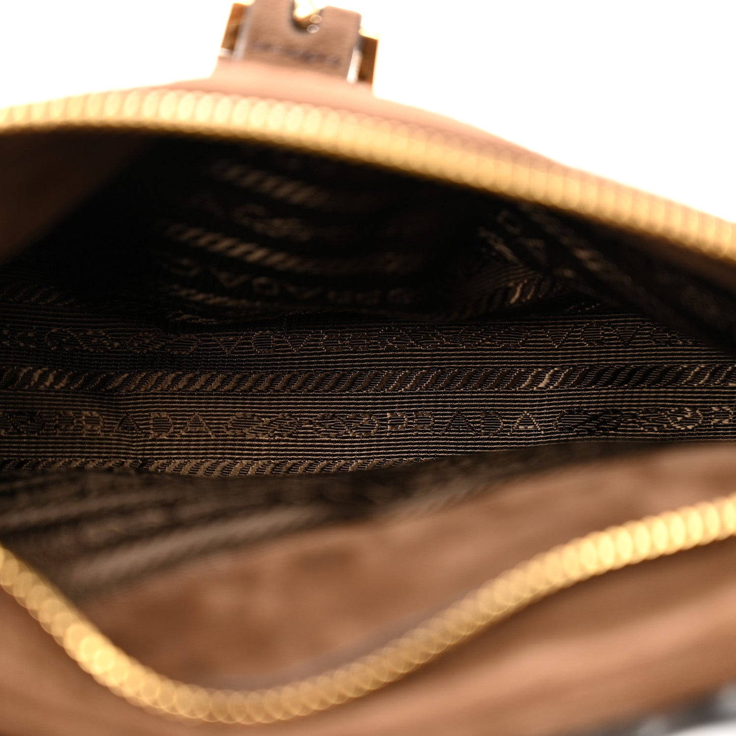 Prada Suede Medium Explore Shoulder Bag Cacao 6 of 12