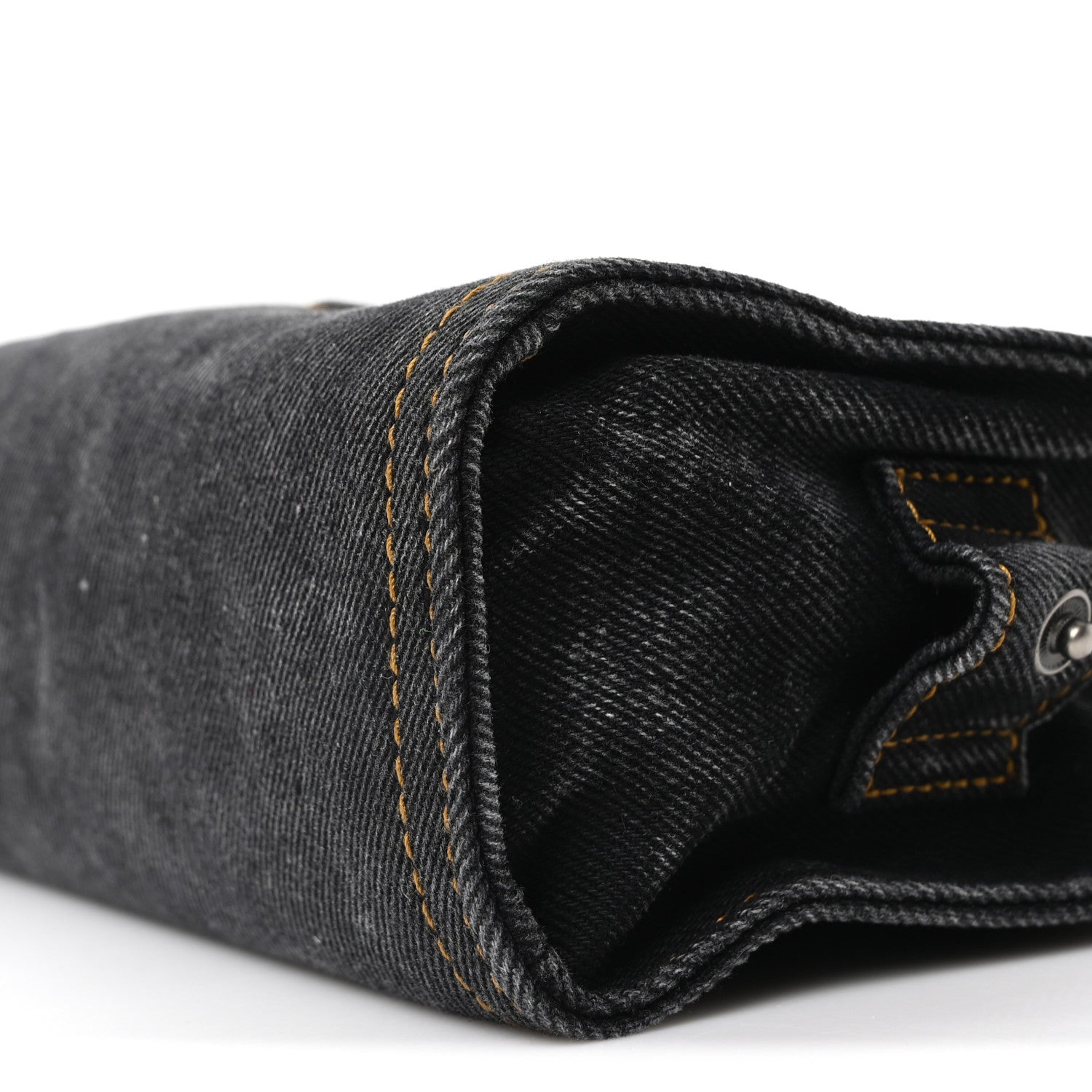 Telfar Denim Small Shopping Bag Black 10 of 10