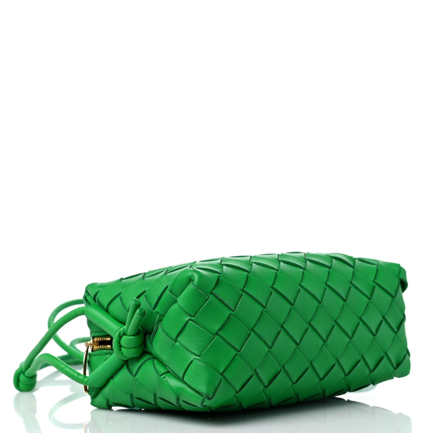 Nappa Intrecciato Mini Loop Camera Bag Parakeet