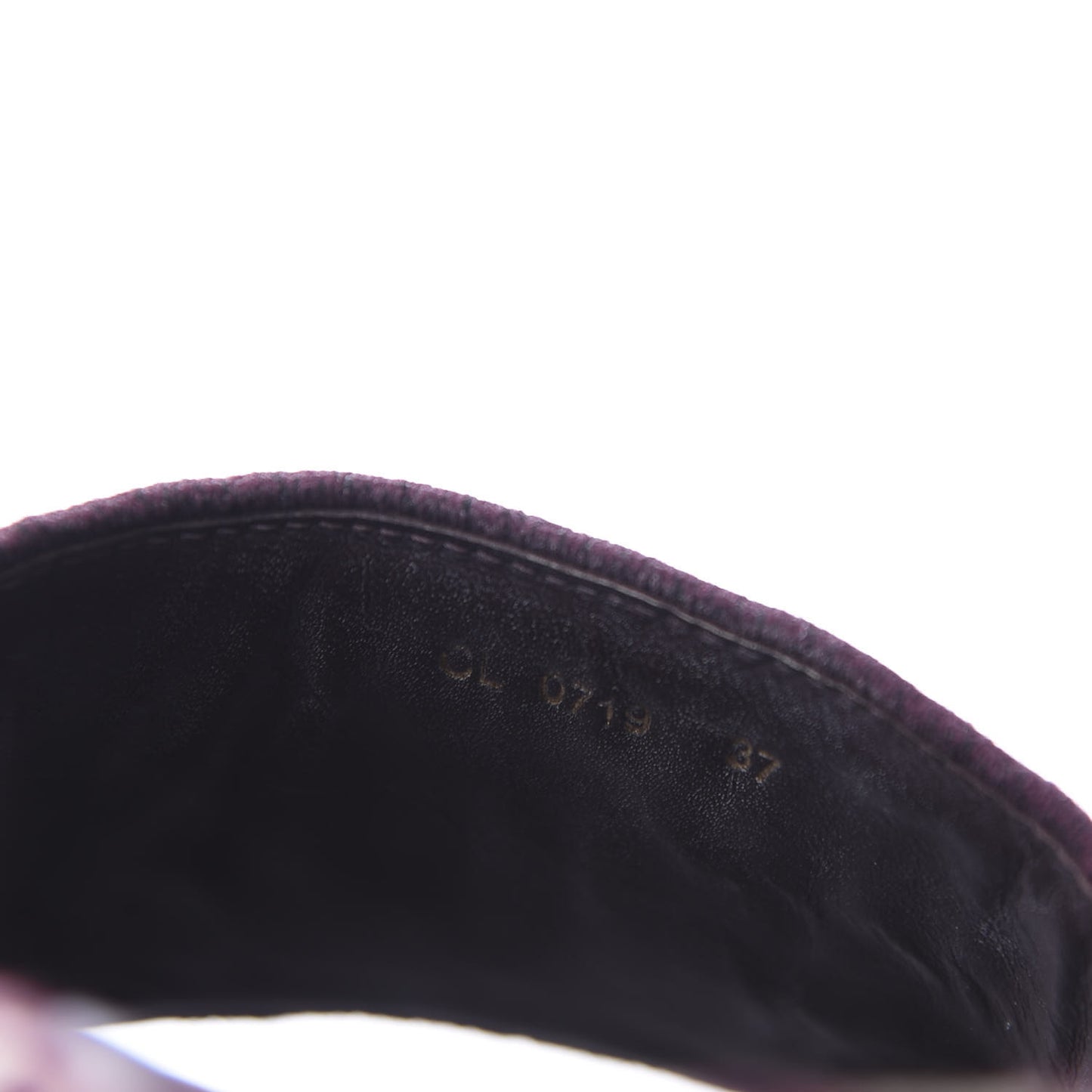 Oblique D-Way Platform Sandal 37 Deep Amaranth