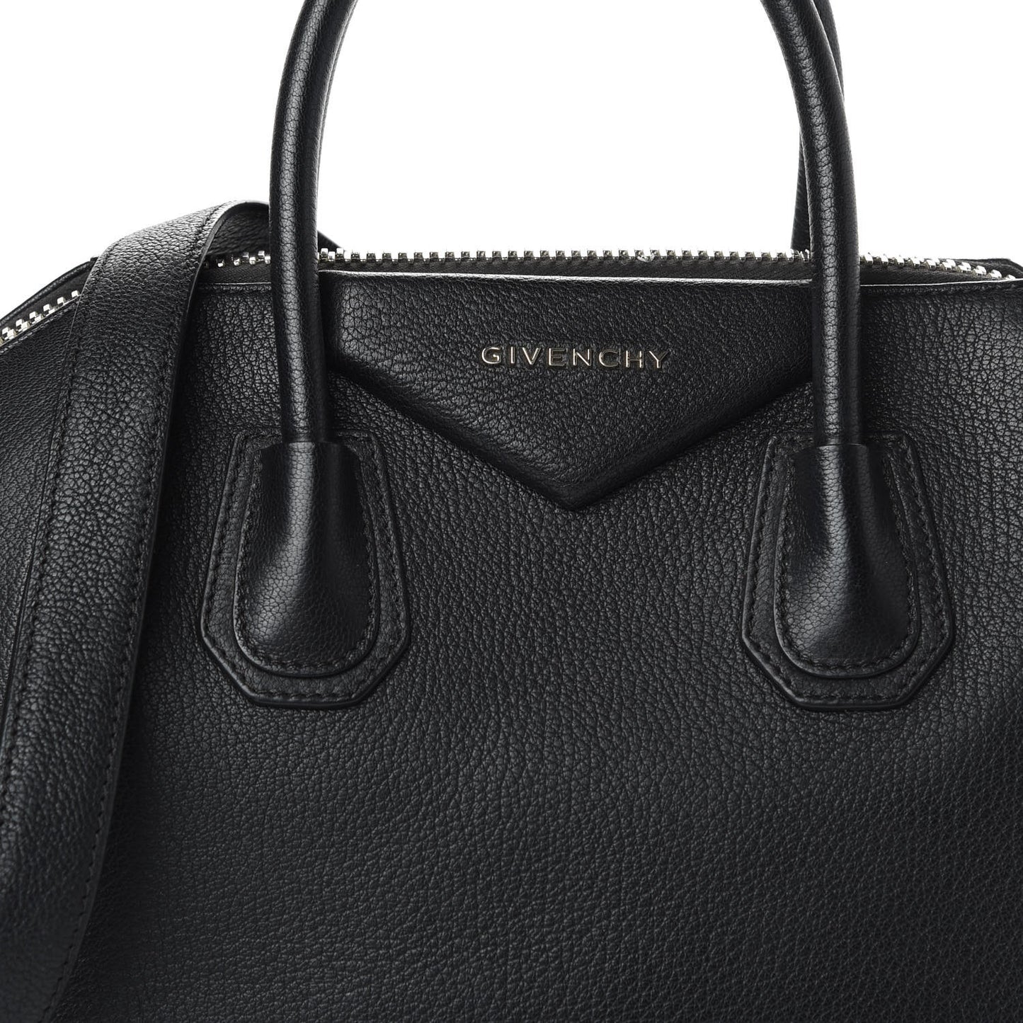 Sugar Goatskin Small Antigona Black