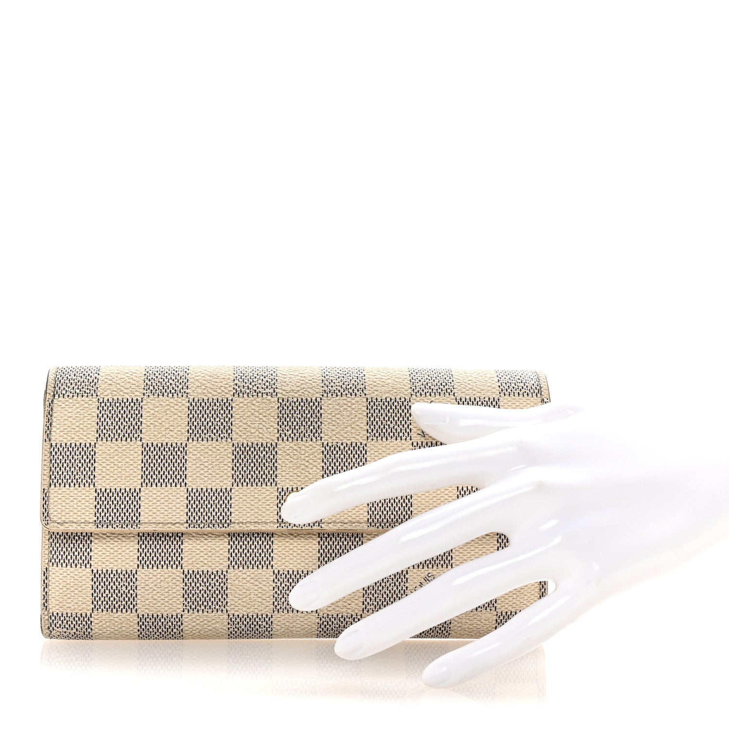 Louis Vuitton Damier Azur Sarah Wallet 2 of 6