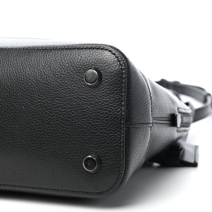 Balenciaga Supple Calfskin Rivet Small Ville Top Handle Bag Black 7 of 8