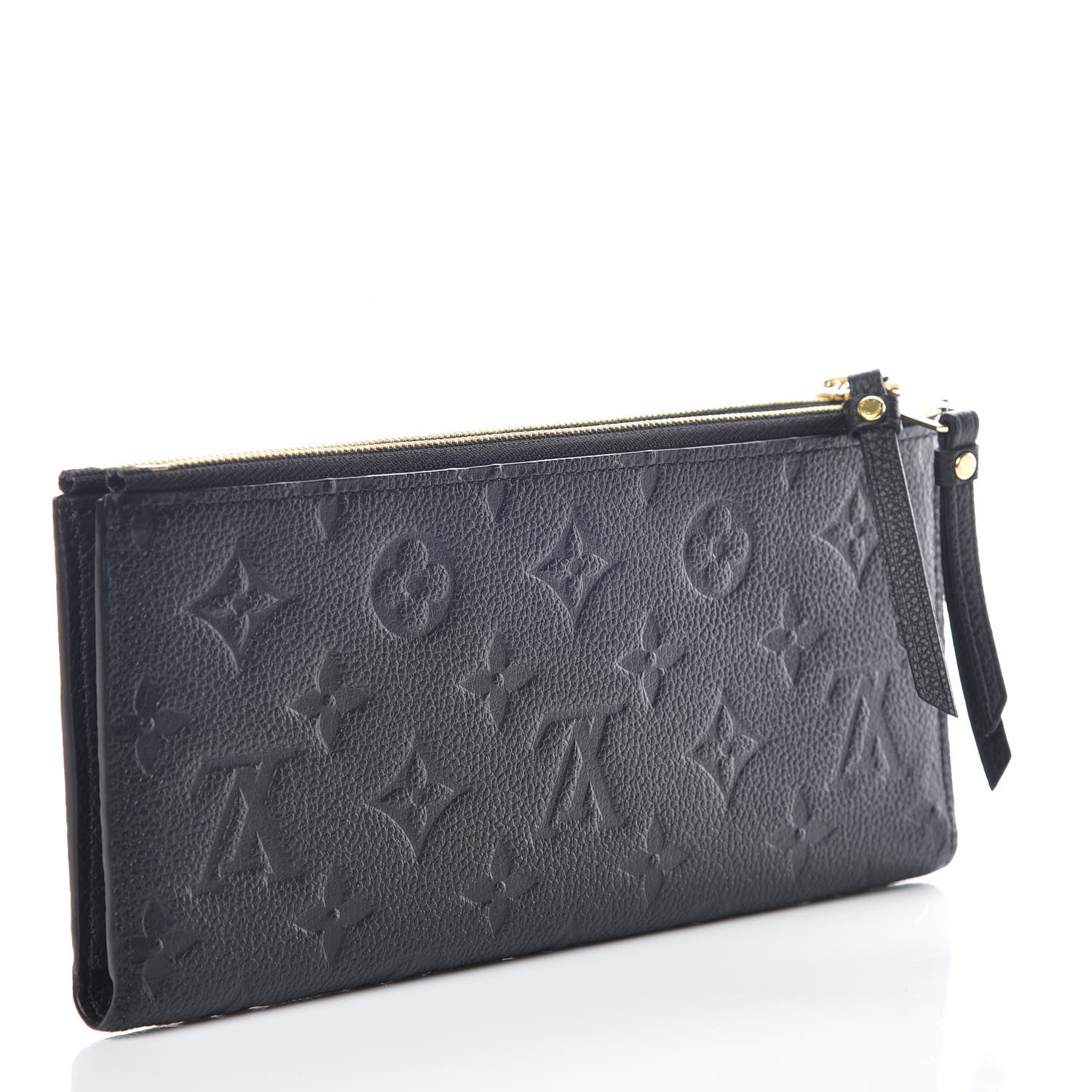 Louis Vuitton Empreinte Adele Wallet Black 3 of 9
