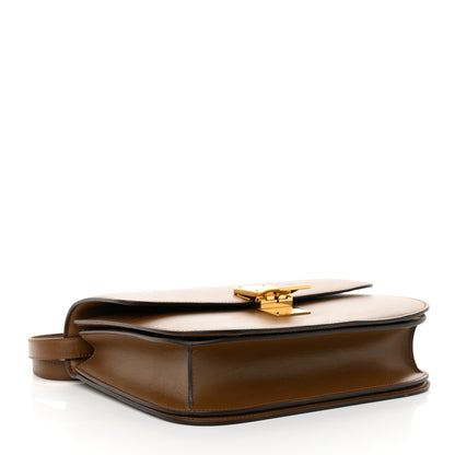 Celine Box Calfskin Medium Classic Box Flap Bag Camel 4 of 11