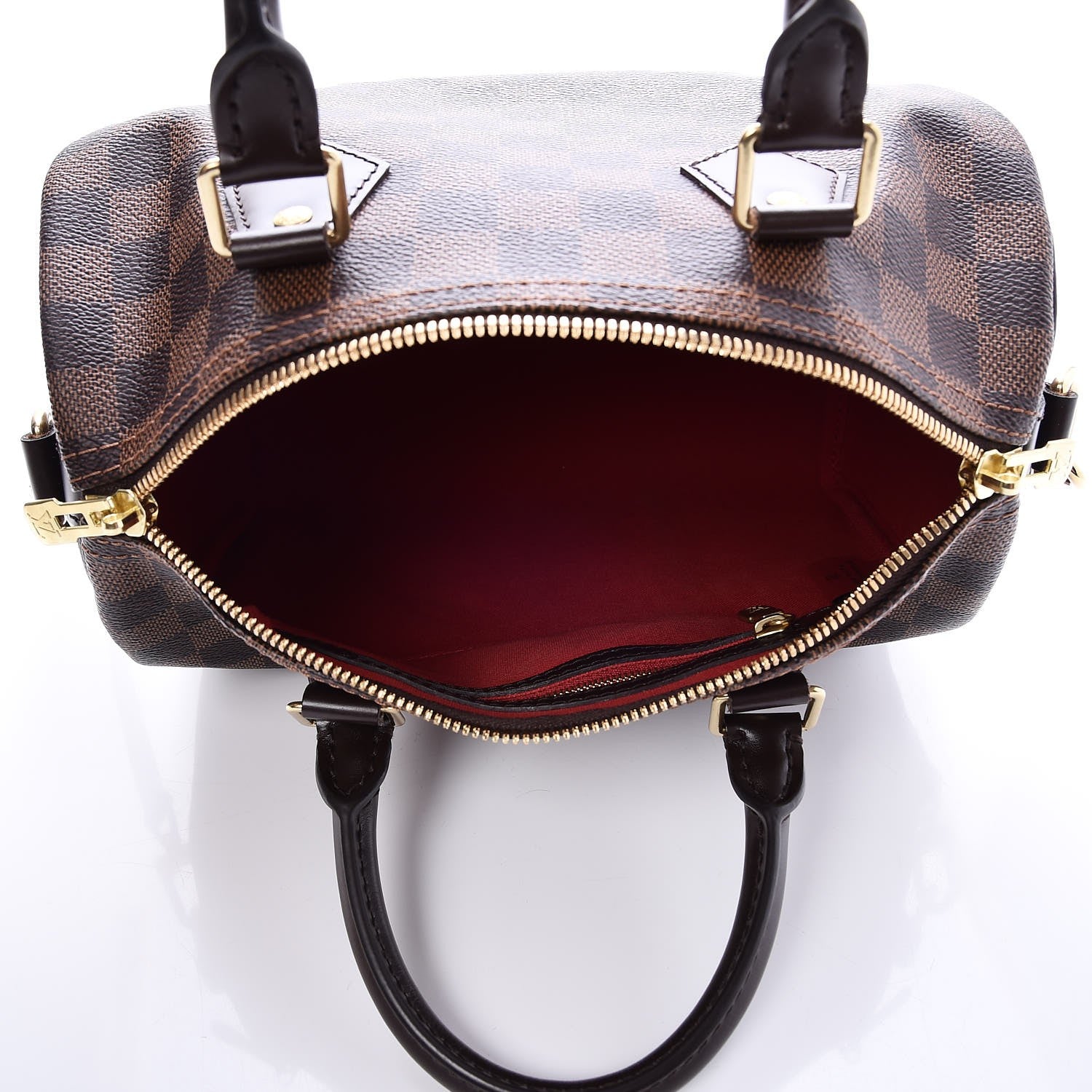 Louis Vuitton Damier Ebene Speedy Bandouliere 25 6 of 8