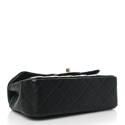 Chanel Lambskin Quilted Mini Rectangular Flap Black 4 of 11