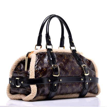 Louis Vuitton Monogram Shearling Storm Bag 5 of 14