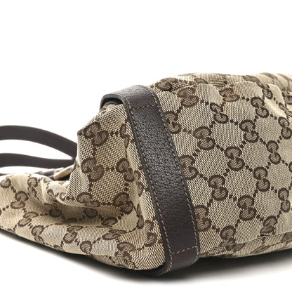 Gucci Monogram Medium Abbey Shoulder Bag Dark Brown 9 of 10