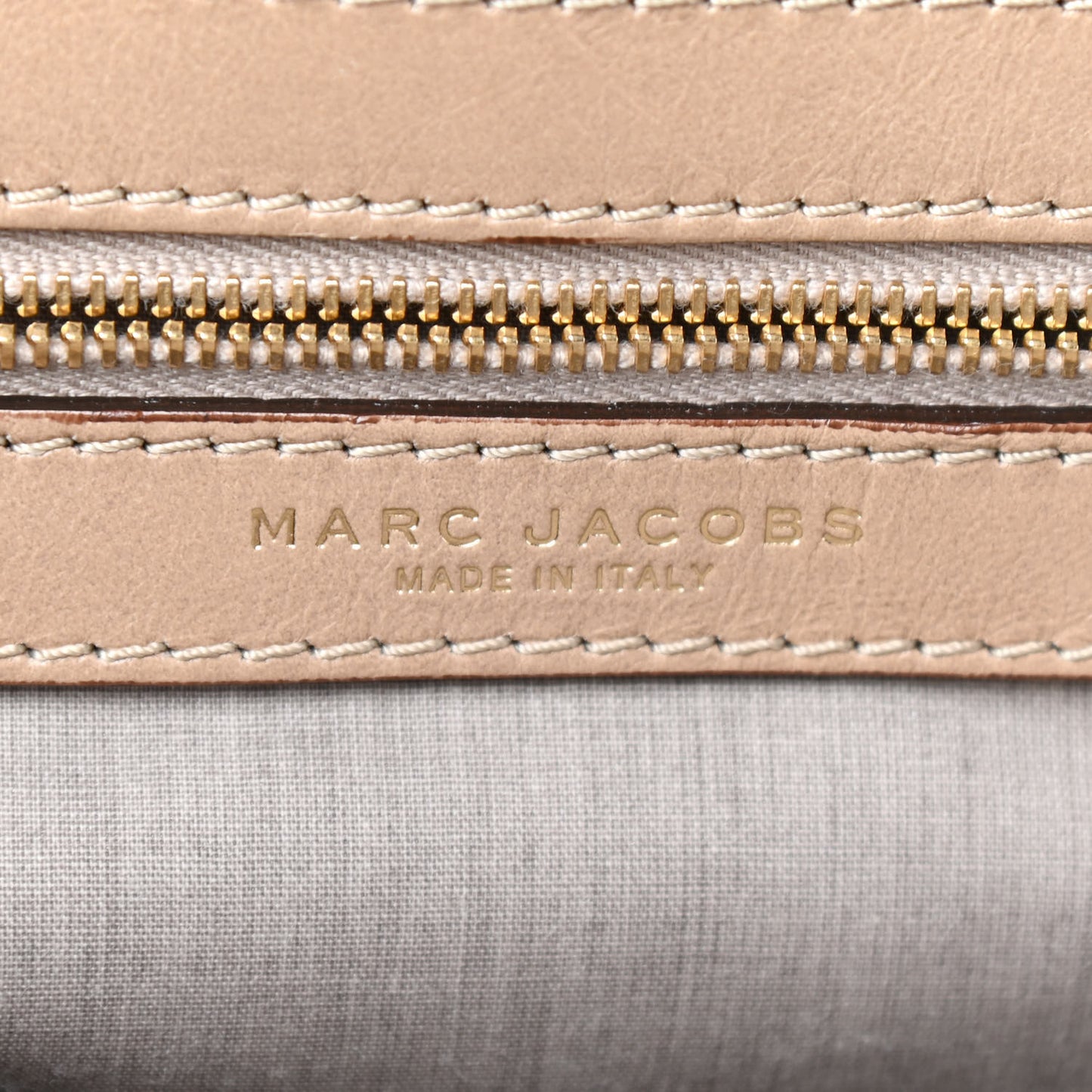 Calfskin Patchwork Stam Beige